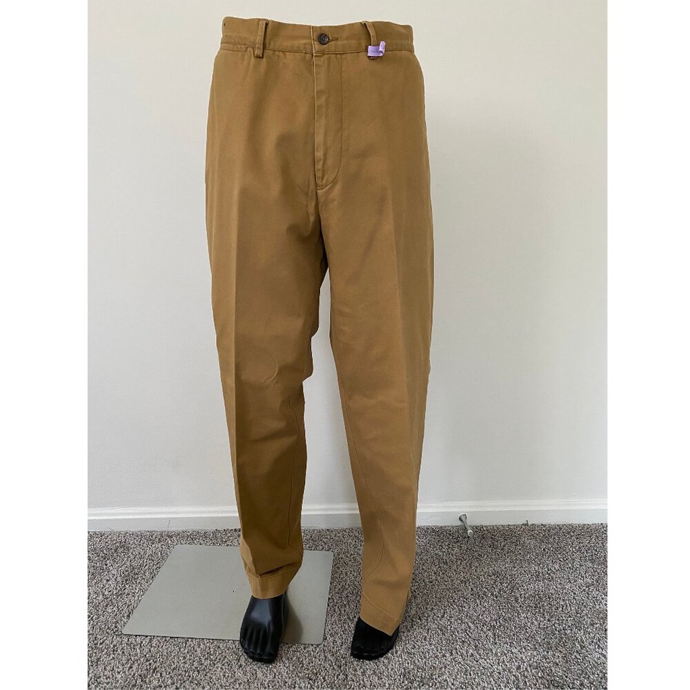 Polo Flat-Front Pants (38 x 32)